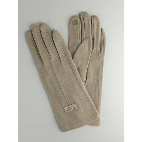 фото Перчатки , размер onesize, бежевый без бренда