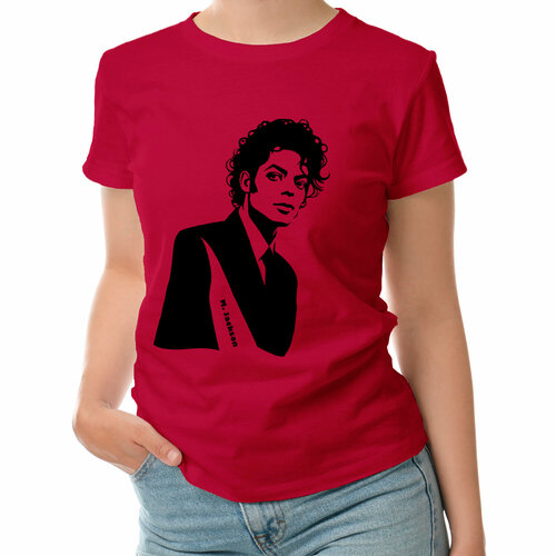 фото Футболка roly, размер s, красный