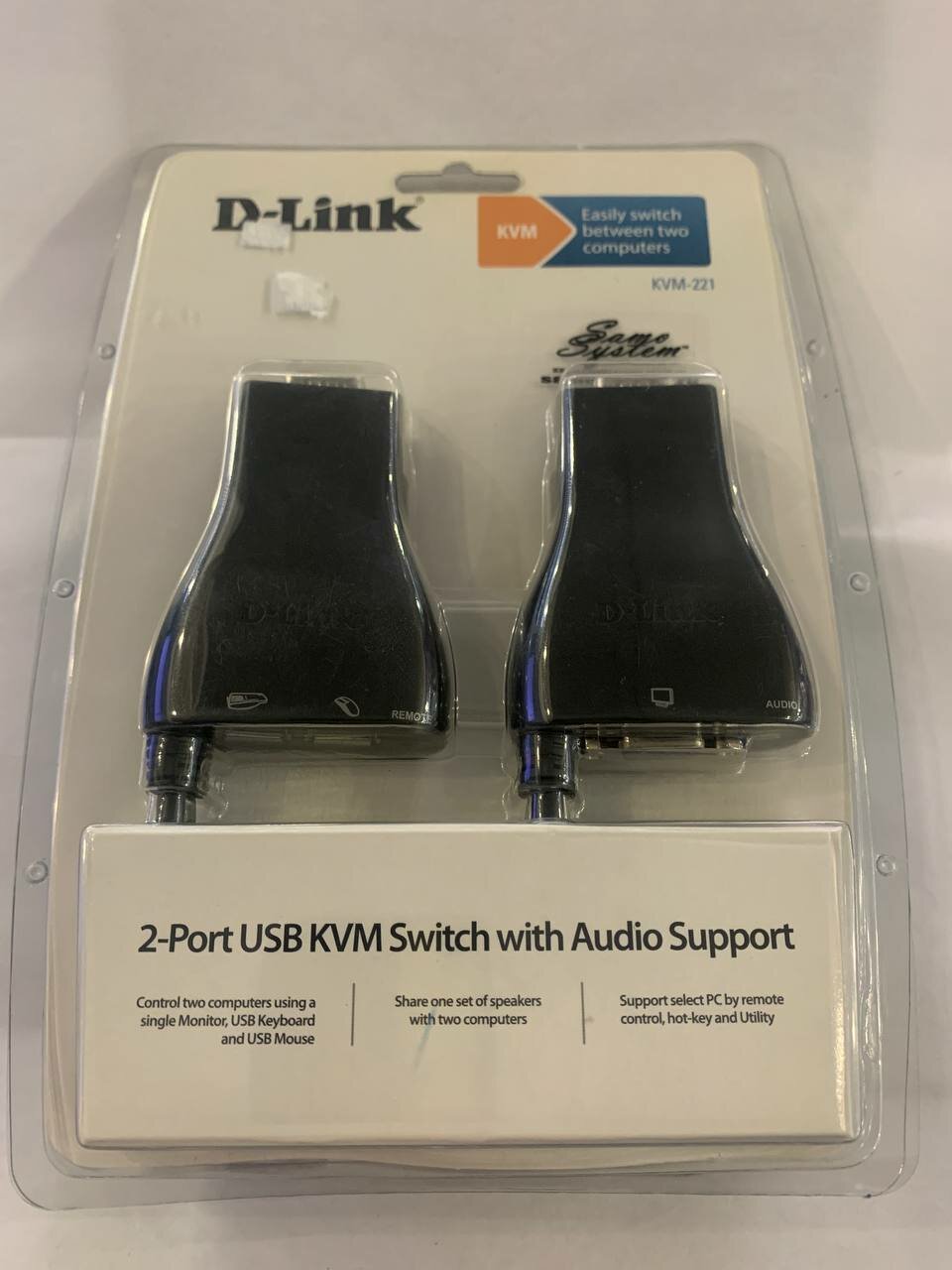 KVM-переключатель D-Link KVM-221