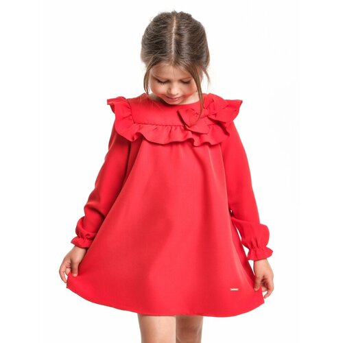 Платье Mini Maxi, размер 110, красный платье mini maxi размер 110 бордовый красный