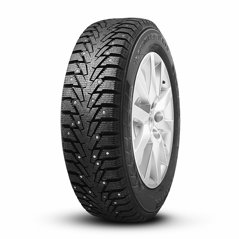 Зимние шины Amtel NordMaster Evo 195/65 R15 91T шип - фотография № 10