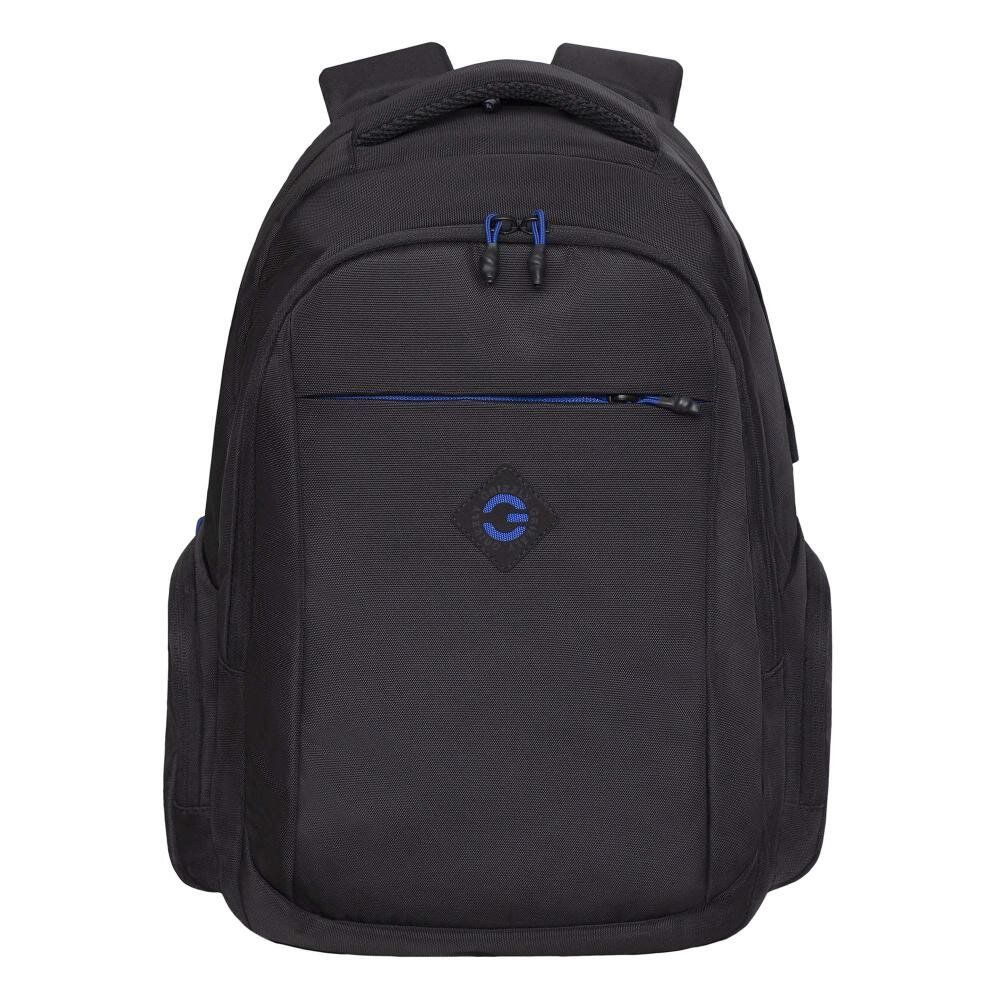 Рюкзак GRIZZLY RQ-310-2 черный-синий, 31х46х18