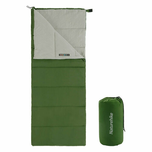 Спальник Naturehike F150 Envelop green левый 2149₽
