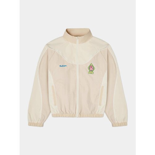 фото Олимпийка kidsuper brooklyn botanics tracksuit top, размер m, , cream