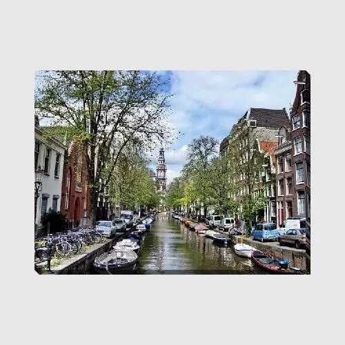 Картина на холсте Амстердам (Amsterdam) №11 80*60 см