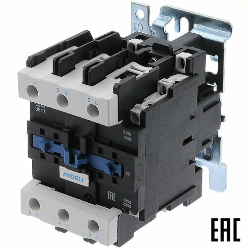 Контактор CJX2-D9511 3P 220В 95А 1з1р ADL08-015 ANDELI 4470₽