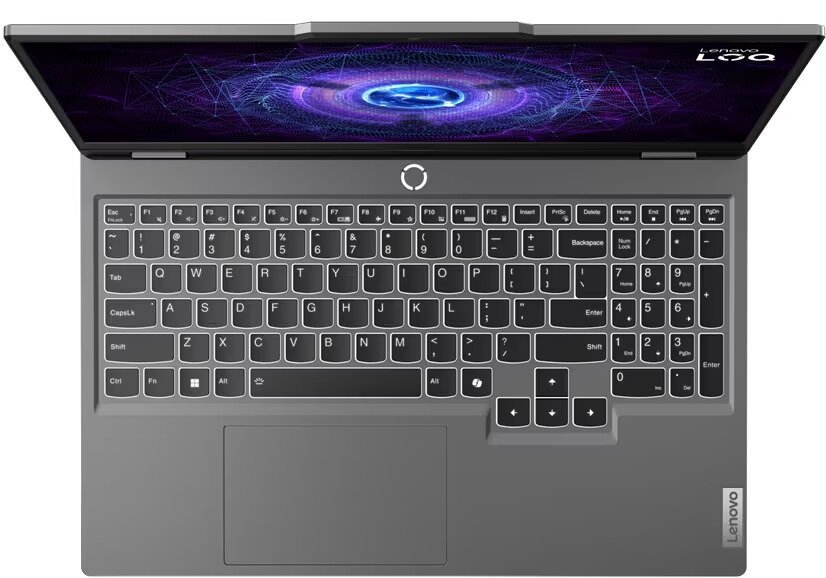 Ноутбук Lenovo LOQ 15IAX9 83GS00ENRK (15.6", Core i5 12450HX/ 16 ГБ/ SSD 512 ГБ/ GeForce® RTX 4060 для ноутбуков) Серый - фото №4