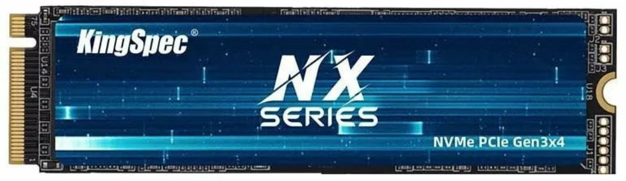 Внутренний SSD диск KINGSPEC 512GB, M.2, NVMe, PCIe 3.0 x (NX-512 2280)