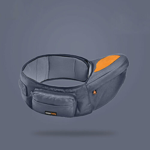 Изображение товара Поясной стульчик хипсит Rooya Baby Four Seasons, премиальный серый