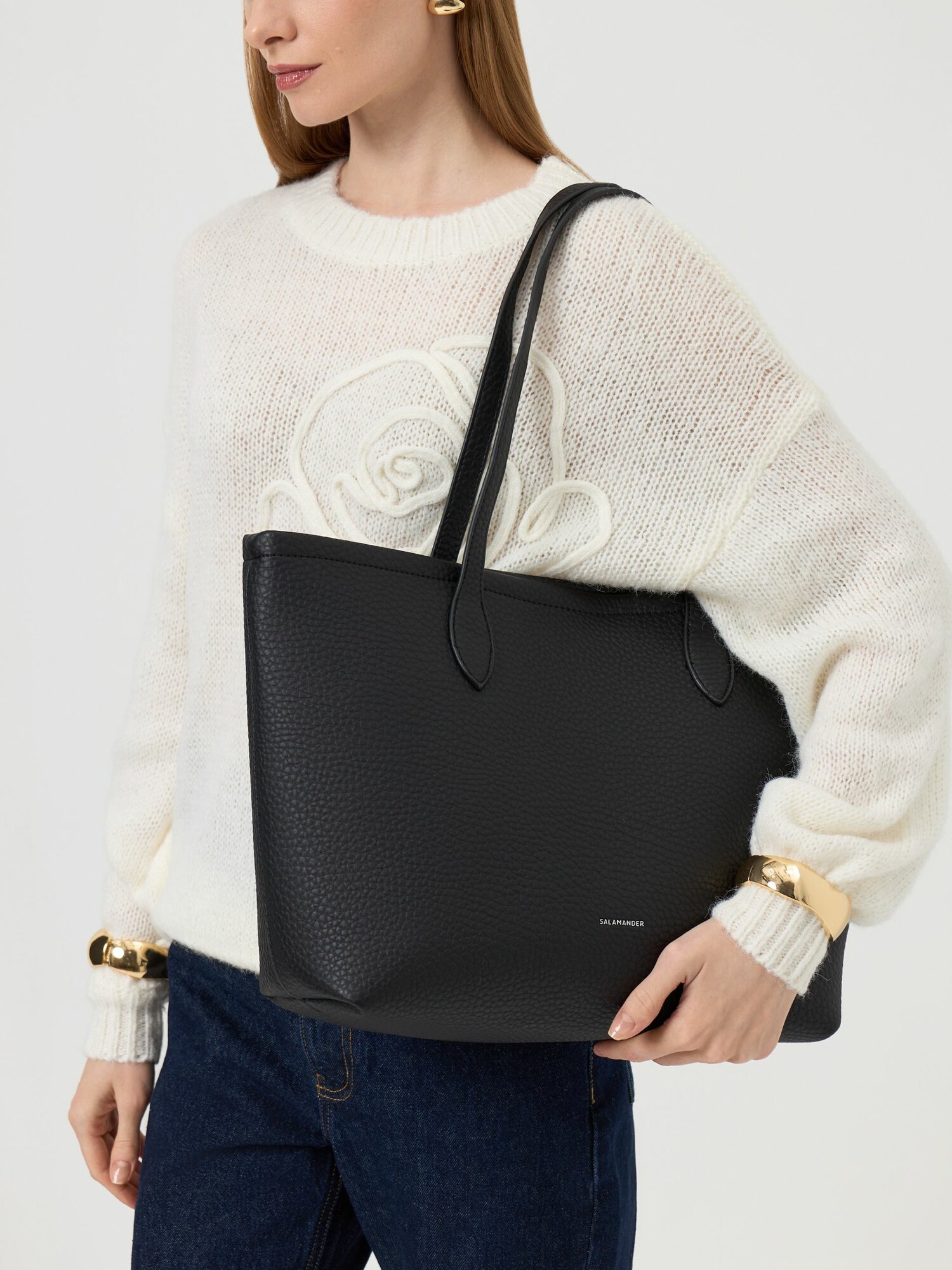 Сумка шоппер Salamander, черный — фото 1