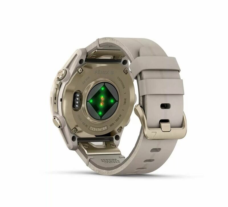 Часы Garmin Fenix 8, мультиспортивные, отслеживание сна и пульса — фото 1