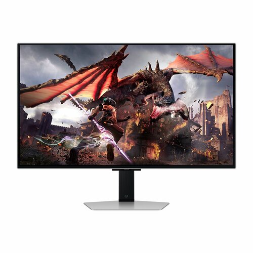 Монитор 32 Samsung Odyssey OLED G8 LS32DG800SIXCI 3840х2160 240 Гц OLED серебристый 147975₽