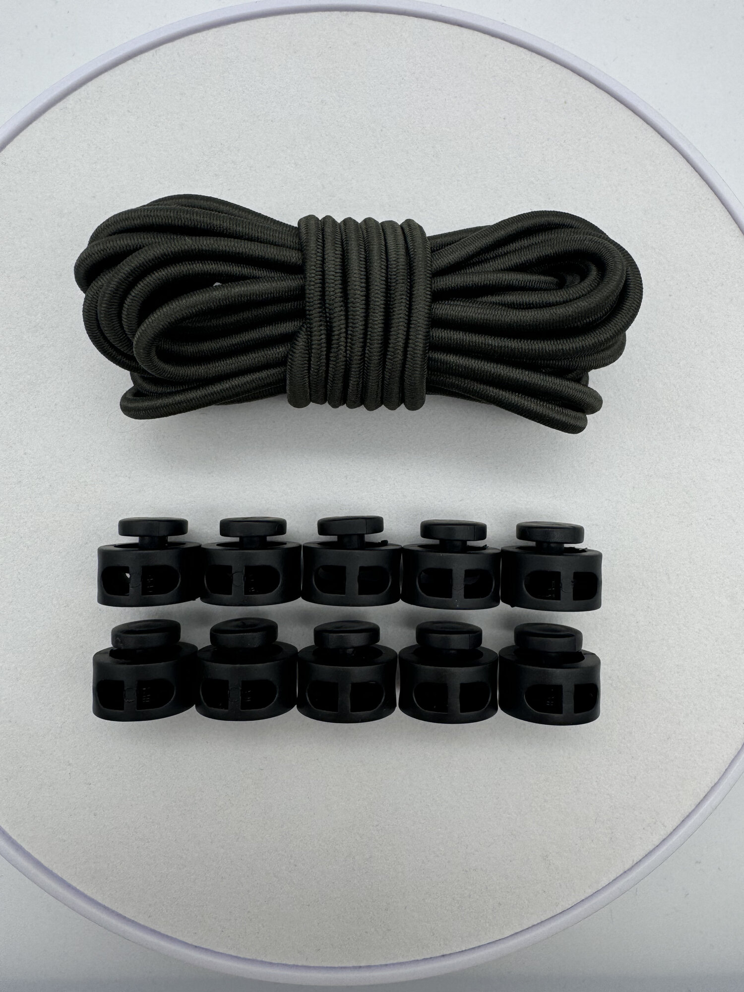 Набор резинки Машина швейной фурнитуры для шляп круглая 4 м 11 шт