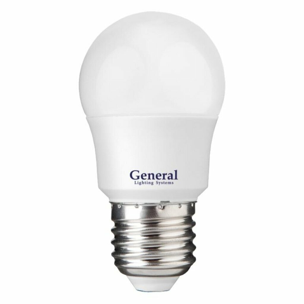 Лампа светодиодная E27 15 Вт 230 В шар 2700 К теплый белый свет General Lighting Systems GLDE 661107