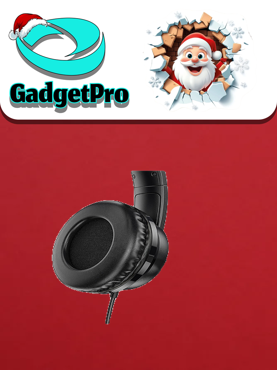 Игровая проводная гарнитура Hoco W103 Gaming с микрофоном, 3.5 мм + USB, кабель 1.2 м, адаптер 2-в-1, 40 мм