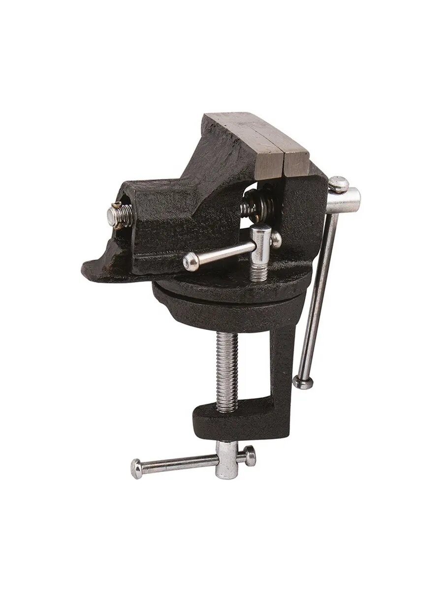 Тиски настольные Biber 85883 поворотные 60мм