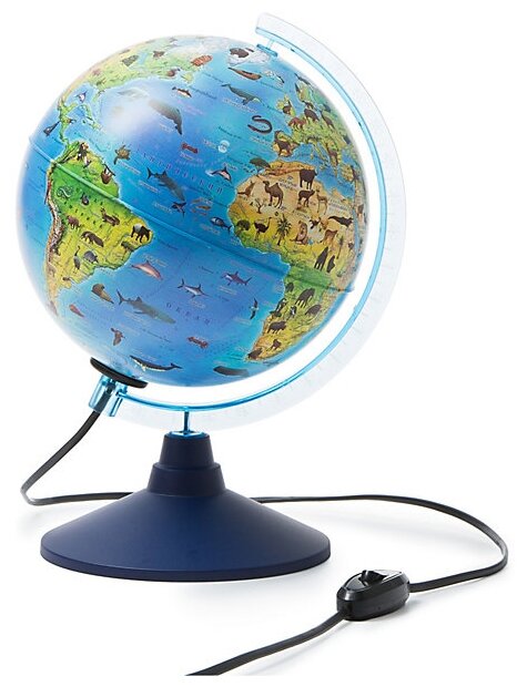 Глобус зоогеографический Globen 210 мм (INT12100296)
