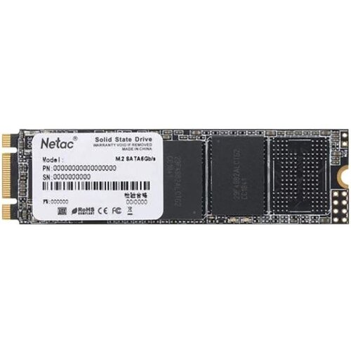 SSD накопитель Netac N535N M.2 2280 SATA 3D NAND 512GB(NT01N535N-512G-N8X)