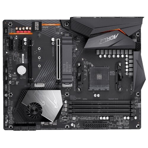 фото Материнская плата gigabyte x570 aorus elite (rev. 1.0)