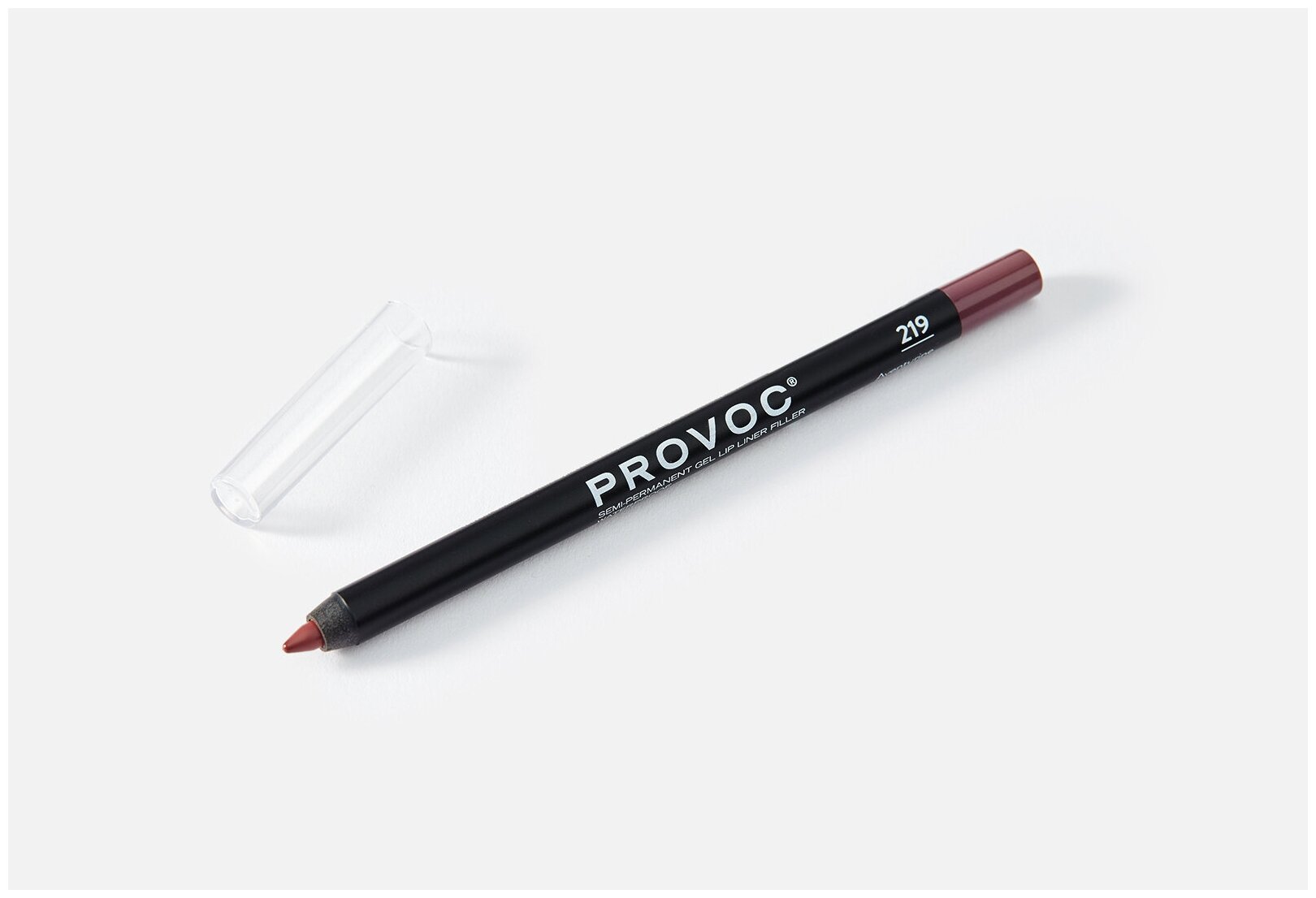 Provoc Gel Lip Liner 219 Aventurine Гелевая подводка в карандаше для губ (цвет какао)