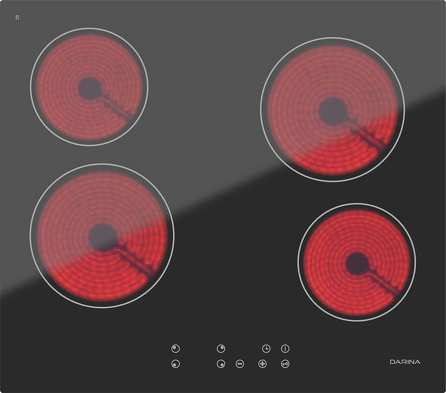 Варочная панель DARINA 4P E 323 B черный