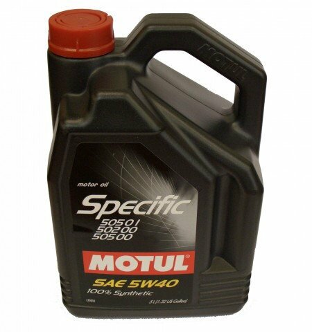 Моторное масло MOTUL Specific 505,01 5W-40, 5 л, синтетическое - фото №5