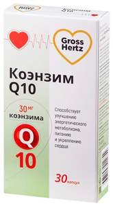 Фото GrossHertz Коэнзим Q10 капс.