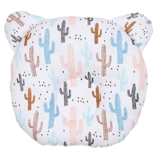 фото Подушка анатомическая amarobaby first pillow (техас)