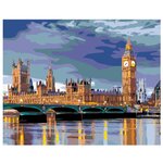 Лондонский пейзаж Раскраска по номерам на холсте Живопись по номерам - изображение