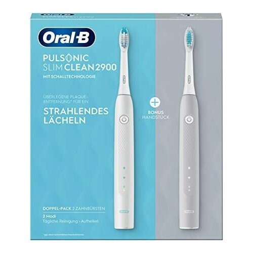 Набор электрических зубных щеток Oral-B Pulsonic Slim Clean 2900 2 шт 890000₽