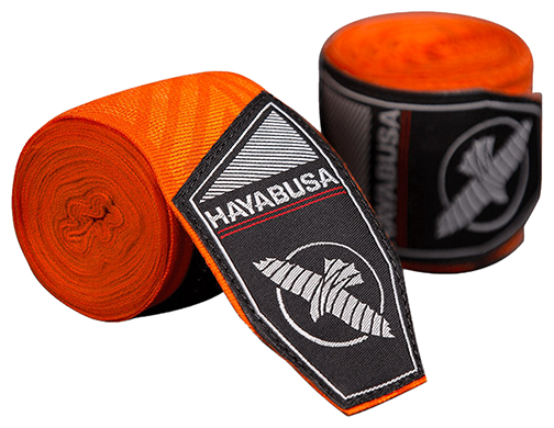 Боксерские бинты Hayabusa 4.5 Orange Maze (One Size)