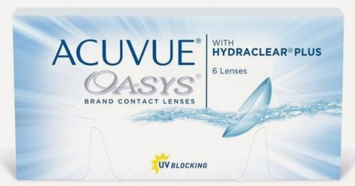Изображение товара Контактные линзы Acuvue Johnson & Johnson Oasys (6 шт / 8.4 / -2.25)
