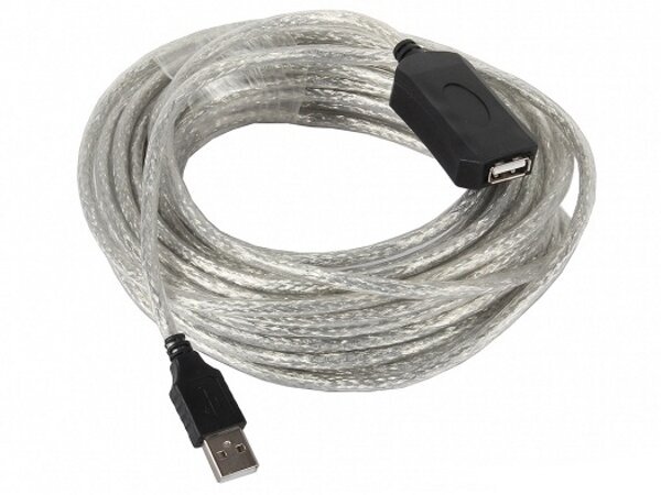 Аксессуар Vcom USB 2.0 AM-AF 10m VUS7049-10M