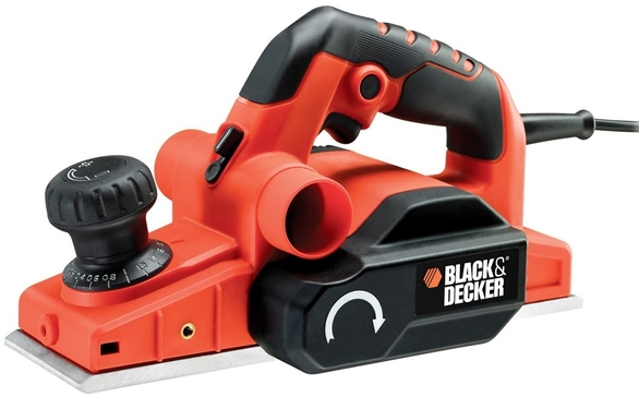 Электрический рубанок (750 Вт, 0-2 мм, 82 мм) BLACK+DECKER KW750K-QS, кейс - фотография № 2