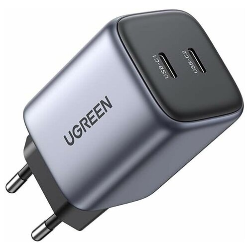 Сетевое зарядное устройство uGreen CD294 зарядное устройство ugreen cd289 nexode usb a 2xusb c 140w кабель usb c white 15339