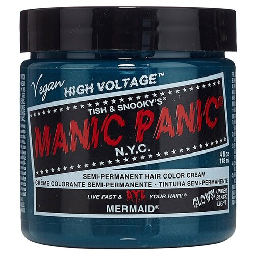 фото Крем Manic Panic High Voltage Mermaid бирюзовый оттенок, 118 мл