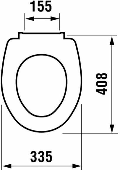 Сиденье для унитаза Jika ERA сидение с крышкой дюропласт, антибак, с хром. металл. петлями (9153.3 000 000)