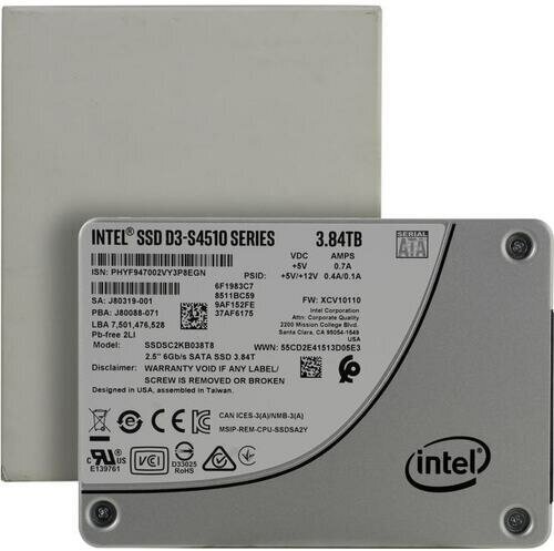Твердотельный накопитель SSD Intel - фото №12