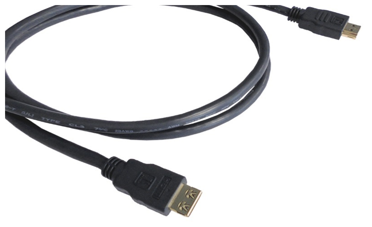 Кабель HDMI Kramer C-HM/HM-25 круглый черный 97-0101025 - фото №1
