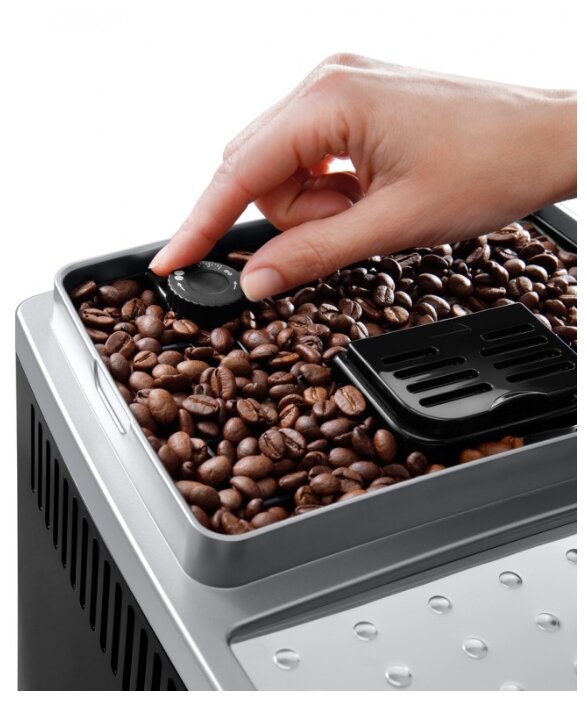 Кофемашина De'Longhi Magnifica smart ECAM 250.23 S, серебристый/черный фото 4