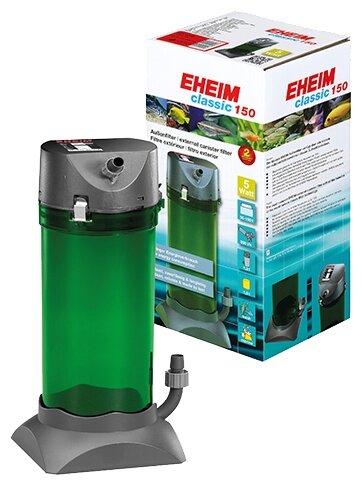 Внешний фильтр Eheim Classic 150 2211 300 л/ч для аквариумов объемом до 150 л (1 шт) - фотография № 2