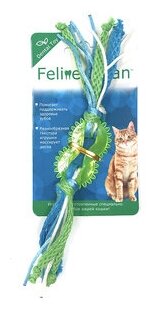 Feline Clean (Aromadog) прорезыватель для кошек "Колечко с лентами" - фотография № 13