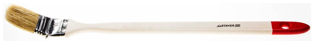 Кисть радиаторная Stayer STANDARD натуральная щетина деревянная ручка 38мм 0111-38 - фото №3