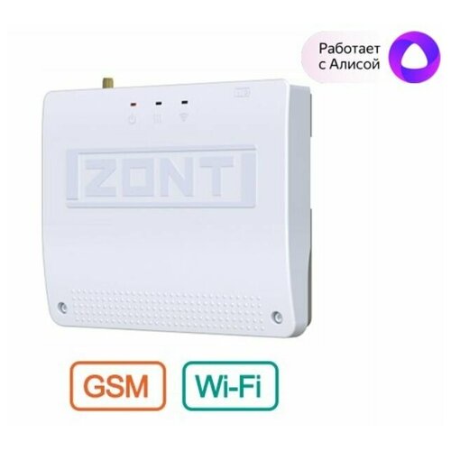 Контроллер термостат умный дом отопительный ZONT SMART NEW GSM и Wi-Fi ML00005886 11220₽