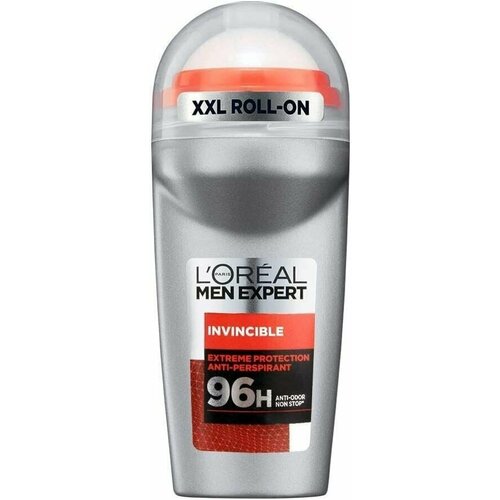 L'Oreal Paris Men Expert Invincible 96 часов шариковый антиперспирант 50 мл, (из Финляндии) шариковый антиперспирант l oral paris men expert deo invincible sport 50 мл из финляндии