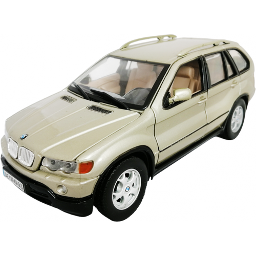 BMW X5 2001 года масштаб 1:24 MotorMax коллекционная металлическая модель автомобиля gold 