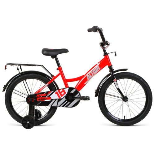 фото Велосипед детский 18" altair kids 1 скорость 2021 год, 18" красный/серый/1bkt1k1d1006