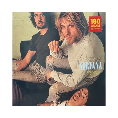 Nirvana - California Live 1991, 1xLP, YELLOW LP