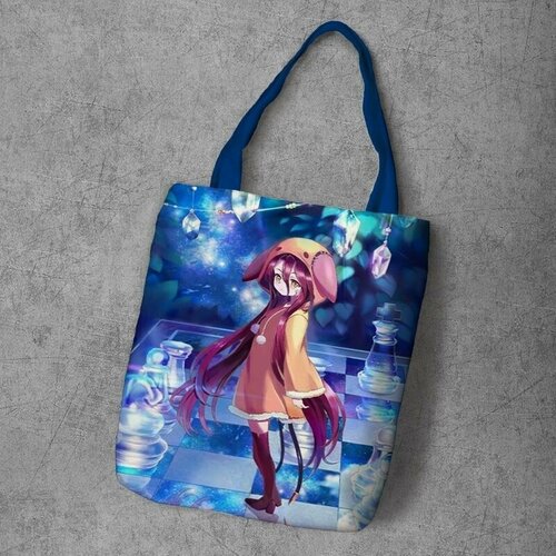 фото Сумка шоппер anime dakimakura, фактура рельефная, мультиколор