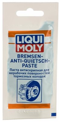 Смазка LIQUI MOLY Bremsen-Anti-Quietsch-Paste 0.01 л 1 — купить в  интернет-магазине по низкой цене на Яндекс Маркете
